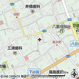 千葉県匝瑳市八日市場イ2904周辺の地図