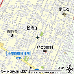 東京都杉並区松庵3丁目10-19周辺の地図