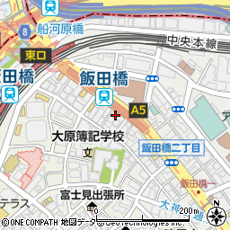 薬ヒグチ　新飯田橋店周辺の地図