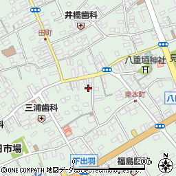 千葉県匝瑳市八日市場イ2869周辺の地図