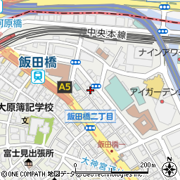 東京都千代田区飯田橋3丁目3-1周辺の地図