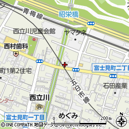 立川富士見郵便局 ＡＴＭ周辺の地図