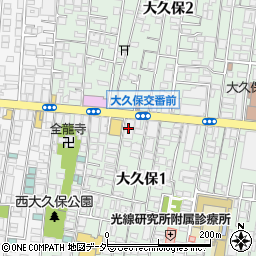 日本福音ルーテル東京教会周辺の地図