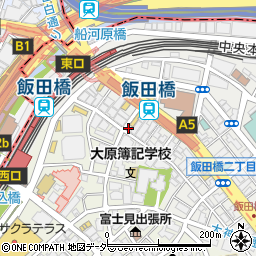 韓無量 飯田橋東口店周辺の地図