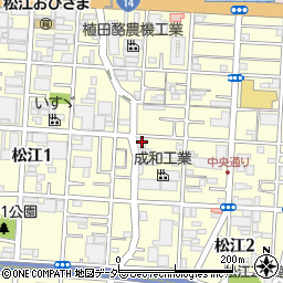 千代田自動車塗装有限会社周辺の地図