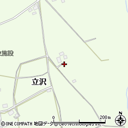 千葉県富里市立沢465周辺の地図