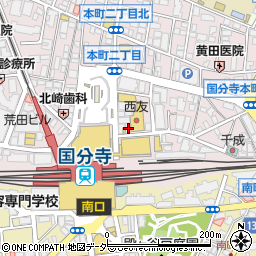 CHUBO はっぴ 国分寺 北口店周辺の地図