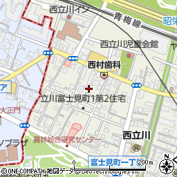 大和自動車交通立川株式会社周辺の地図