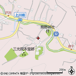東京都八王子市上川町3093周辺の地図