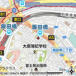 カクタス飯田橋ビル周辺の地図