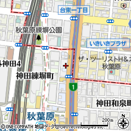 東京都千代田区神田松永町20周辺の地図
