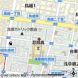 株式会社トーア　東京支店周辺の地図
