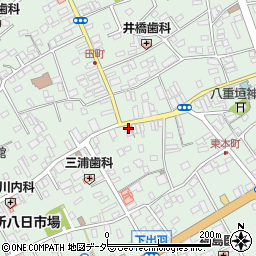 千葉県匝瑳市八日市場イ2864周辺の地図