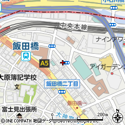 東京都千代田区飯田橋3丁目3-13周辺の地図