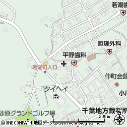 千葉県匝瑳市八日市場イ1007周辺の地図