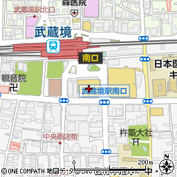 スタジオアリス武蔵境　イトーヨーカドー店周辺の地図