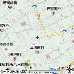 千葉県匝瑳市八日市場イ2573周辺の地図