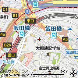 天鴻餃子房 飯田橋店周辺の地図