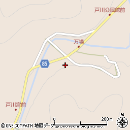 岐阜県下呂市金山町戸部2671周辺の地図