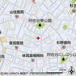 東京都杉並区阿佐谷南1丁目28周辺の地図