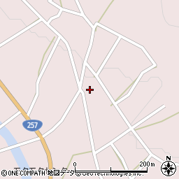 岐阜県中津川市加子母下桑原4811周辺の地図