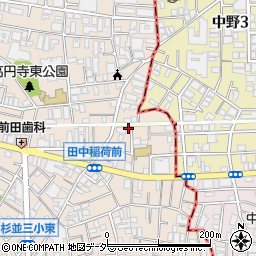 東高円寺ハイム周辺の地図