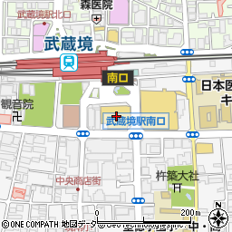 無印良品イトーヨーカドー武蔵境周辺の地図