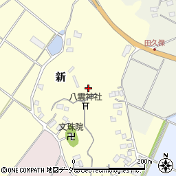 千葉県匝瑳市新周辺の地図