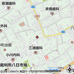 千葉県匝瑳市八日市場イ2571周辺の地図