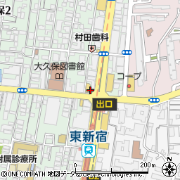 すき家大久保二丁目店周辺の地図