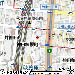 東京都千代田区神田練塀町73周辺の地図