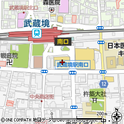 セブンカルチャークラブ武蔵境周辺の地図