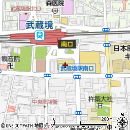 株式会社八重洲ブックセンター　イトーヨーカドー武蔵境店周辺の地図