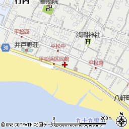 千葉県旭市平松1585-3周辺の地図