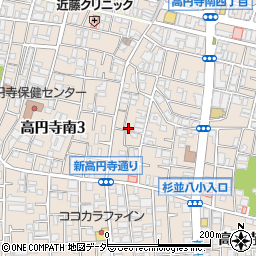 高円寺第一ハイム周辺の地図
