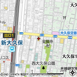 ナビ新宿１周辺の地図
