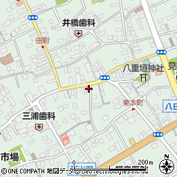 千葉県匝瑳市八日市場イ2871周辺の地図