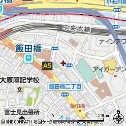 東京都千代田区飯田橋3丁目3-12周辺の地図