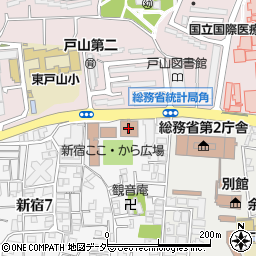 小規模特別養護老人ホームマザアス新宿周辺の地図