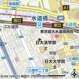 水道橋酒場 多喜乃や周辺の地図