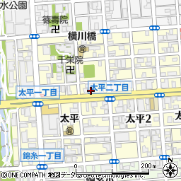 まいばすけっと墨田太平１丁目店周辺の地図