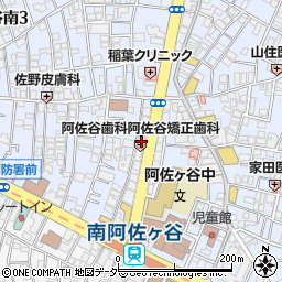 東京都杉並区阿佐谷南3丁目1-24周辺の地図