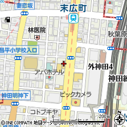 あきばおー七号店周辺の地図
