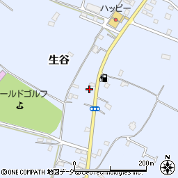 千葉県佐倉市生谷1187周辺の地図