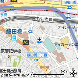 東京都千代田区飯田橋3丁目9-6周辺の地図