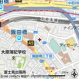 東京都千代田区飯田橋3丁目3-11周辺の地図