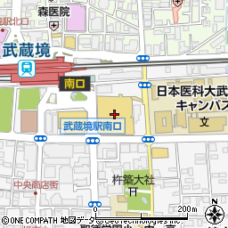 買取大吉　イトーヨーカドー武蔵境店周辺の地図
