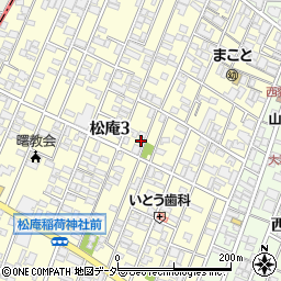 東京都杉並区松庵3丁目27-16周辺の地図