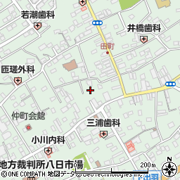 千葉県匝瑳市八日市場イ2575周辺の地図