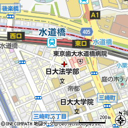 エコロパーク神田三崎町第１周辺の地図